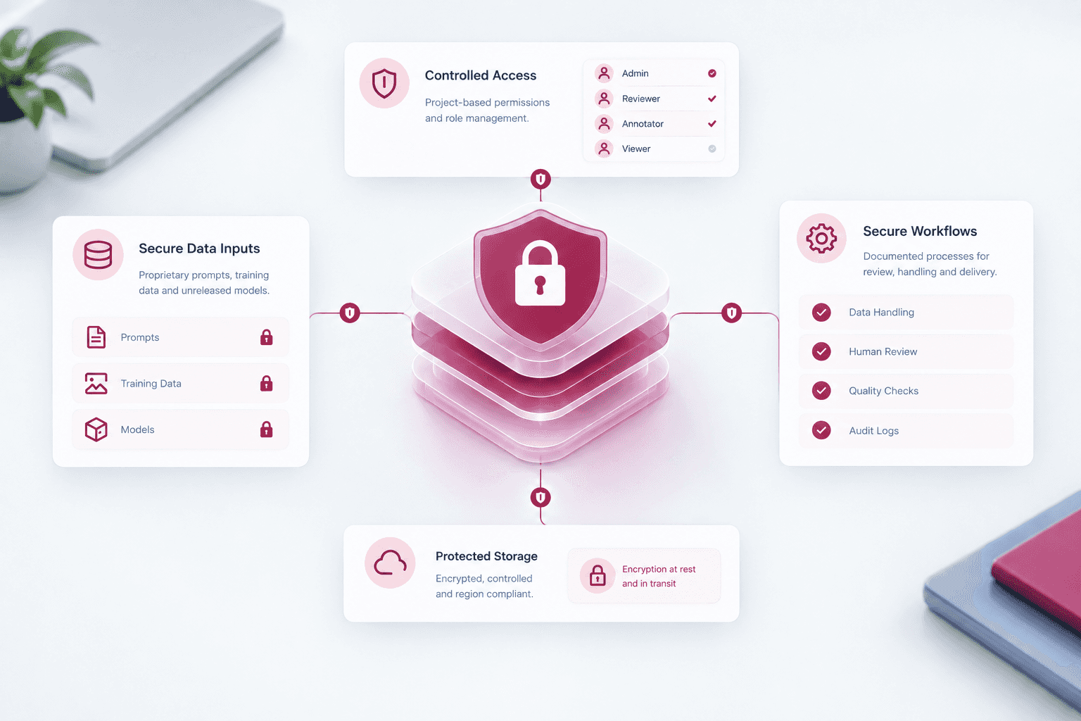 Secure Data Operations for Generative AI Development
