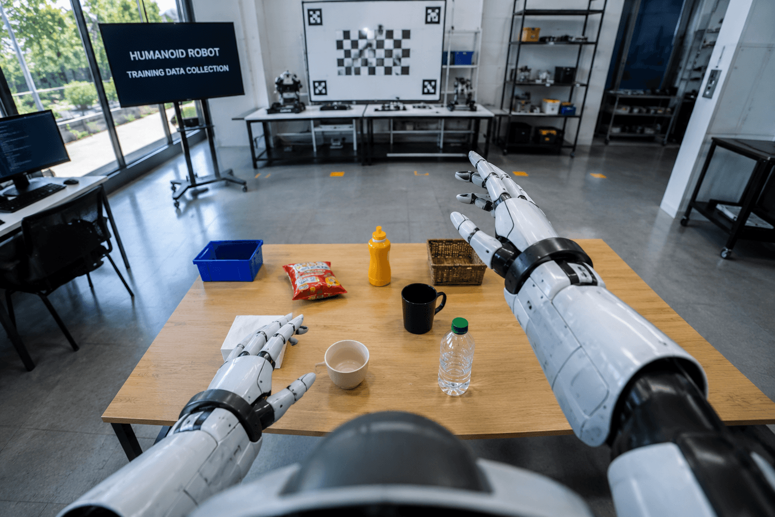 Humanoid robot training data