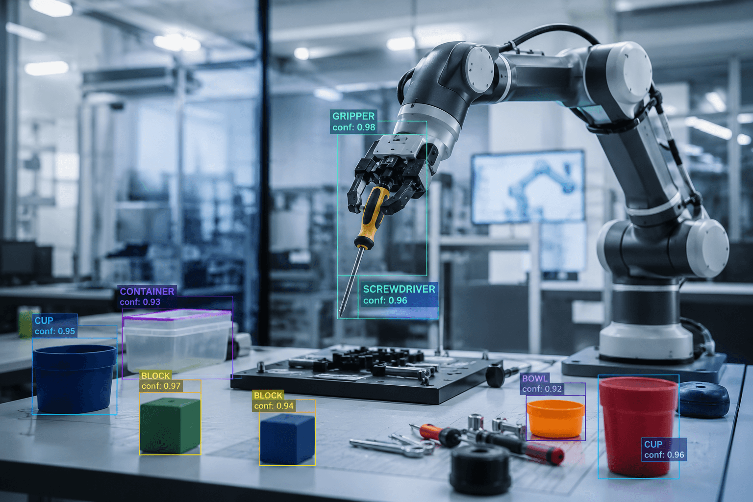 Robotics perception and manipulation