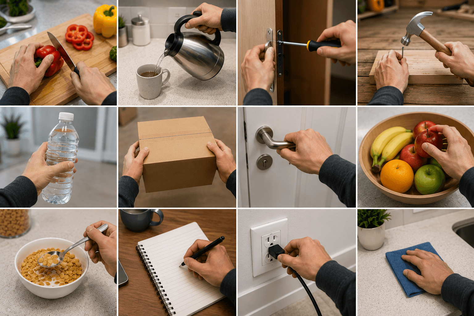 Tool-use and hand-object interaction datasets